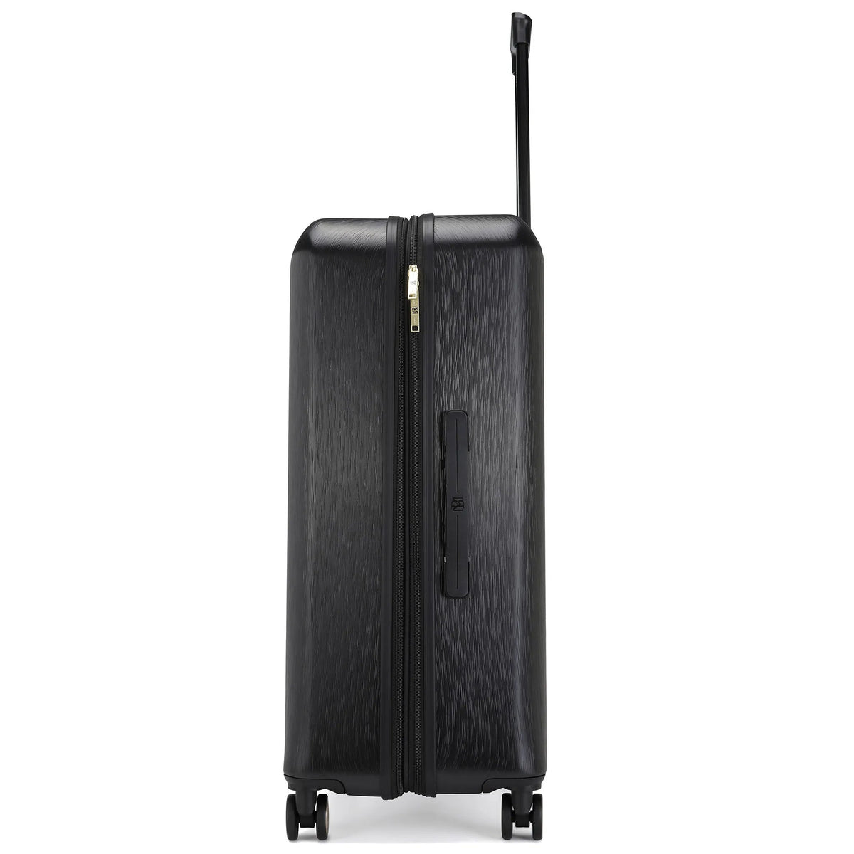 Diamond 3-Piece Expandable Spinner Luggage Set, Black