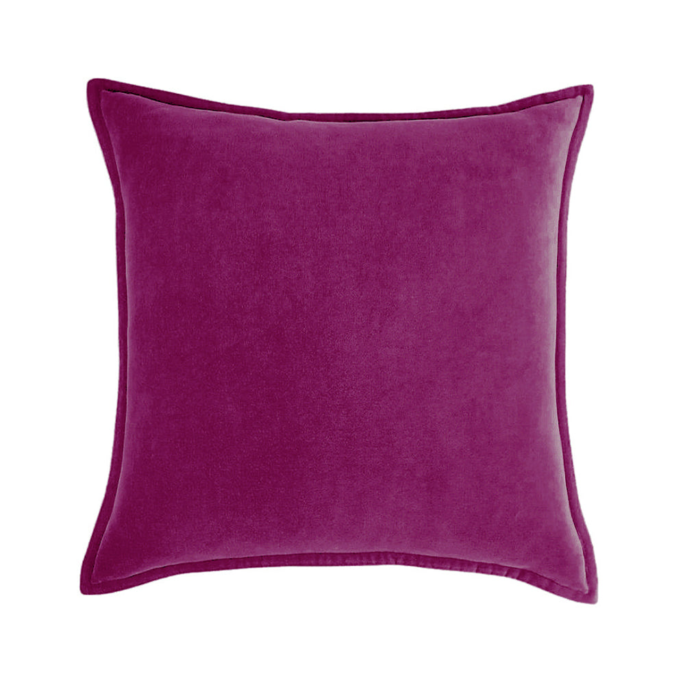 Velvet Throw Pillow with Insert, 20 x 20 in