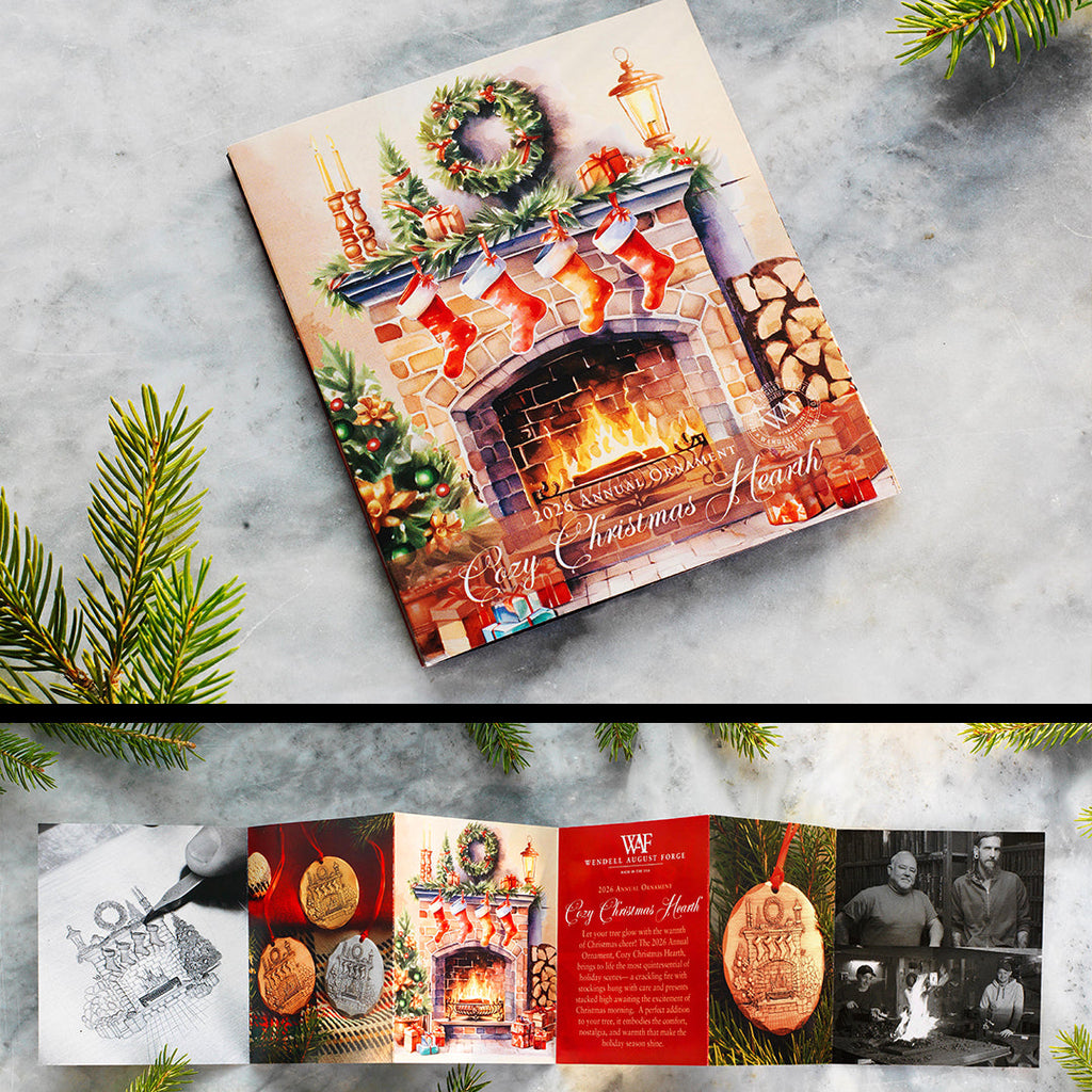 2026 Annual Ornament, Cozy Christmas Hearth (Bronze)