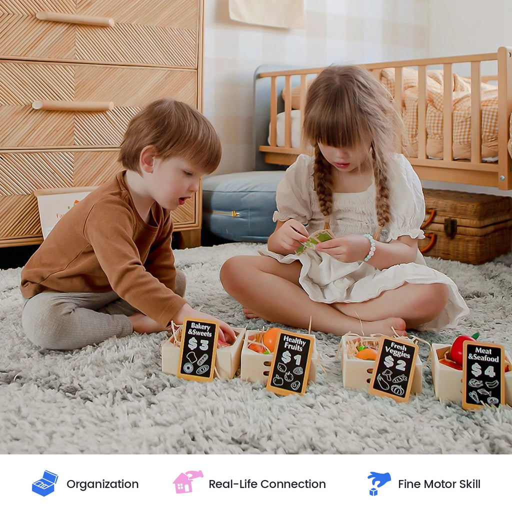 Tiny Land Wooden Pretend Cooking Set