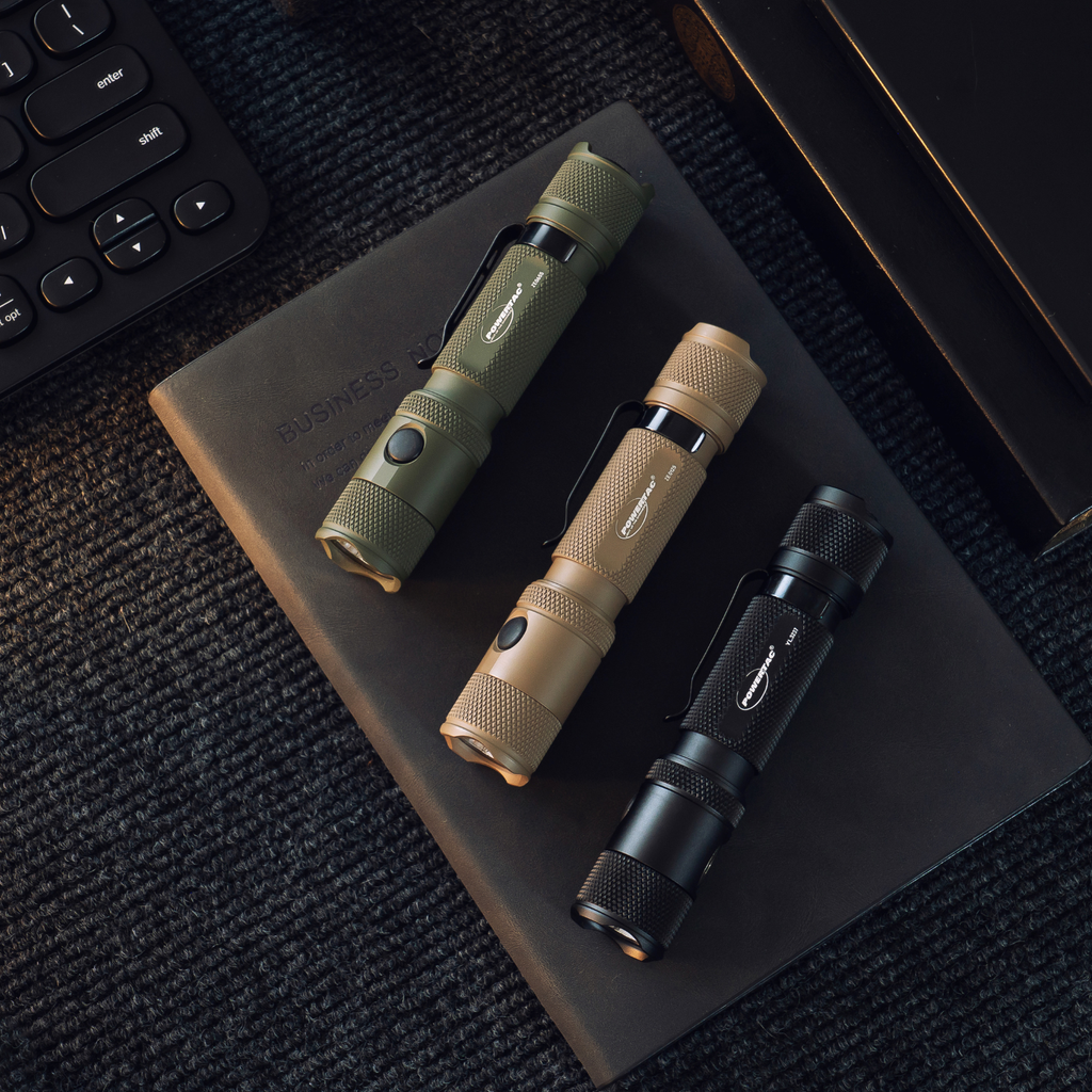 Powertac M5 Gen3 Rechargeable Flashlight, 2,030 Lumens