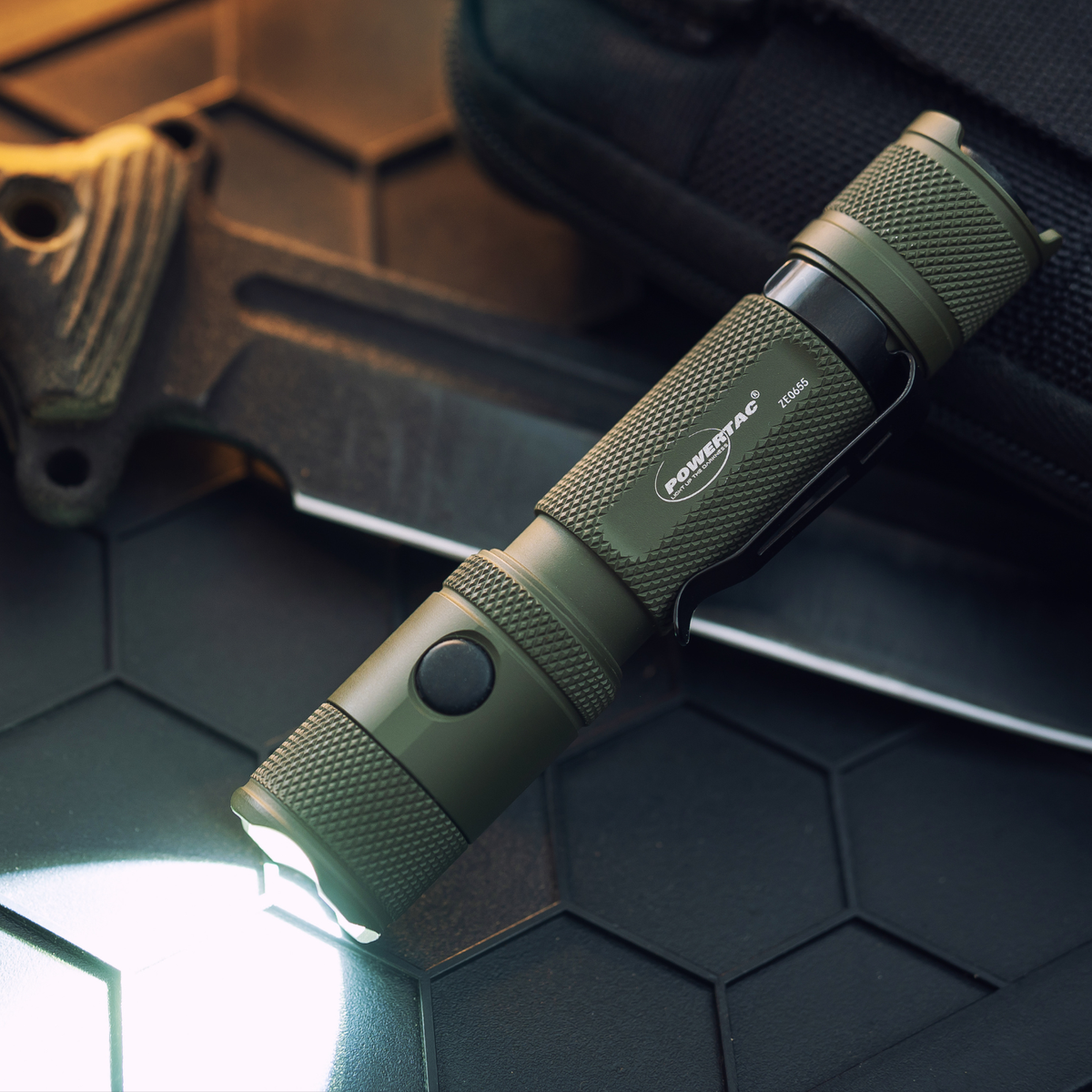 Powertac M5 Gen3 Rechargeable Flashlight, 2,030 Lumens