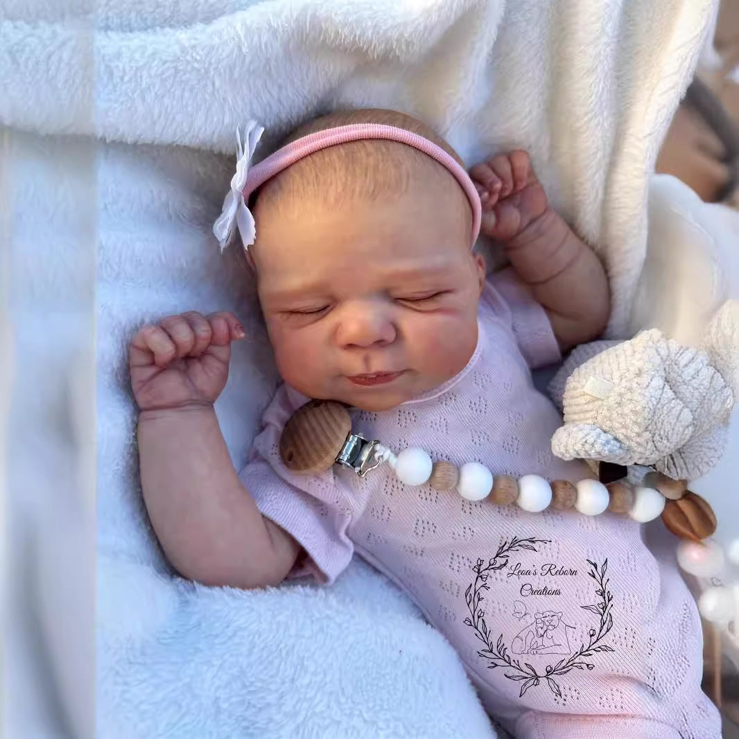 Lifelike Reborn Newborn Baby Doll, 19 in