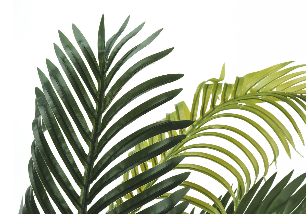 Faux Palm Tree in Black Pot, 47 in