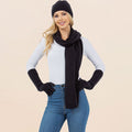 3-Piece Winter Beanie, Scarf and Gloves Set