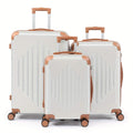 3-Piece Hardside Spinner Luggage Set with TSA Lock, 20/24/28 in