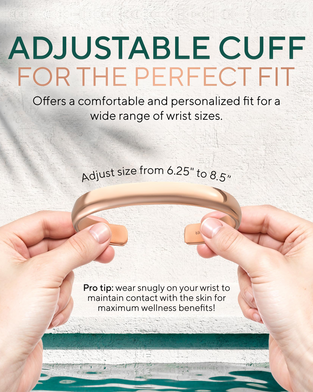 Pure Copper Cuff Bracelet