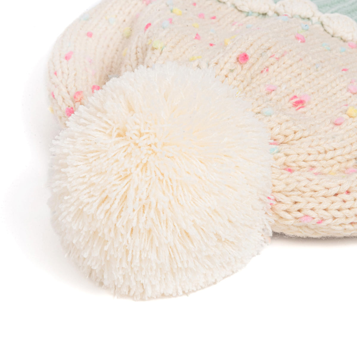 Cupcake Knit Beanie and Mittens Set for Toddlers
