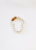Gemstone and Pearl Bracelet or Anklet