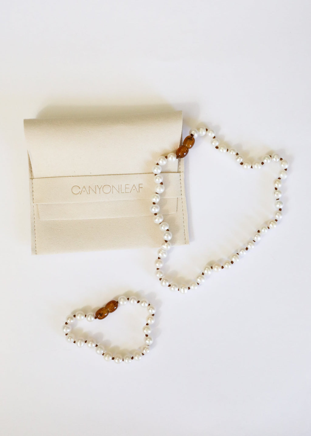 Gemstone and Pearl Bracelet or Anklet