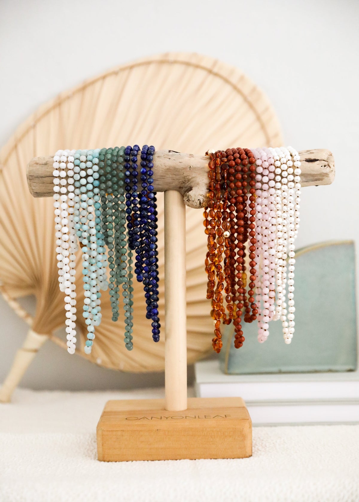Gemstone and Pearl Bracelet or Anklet