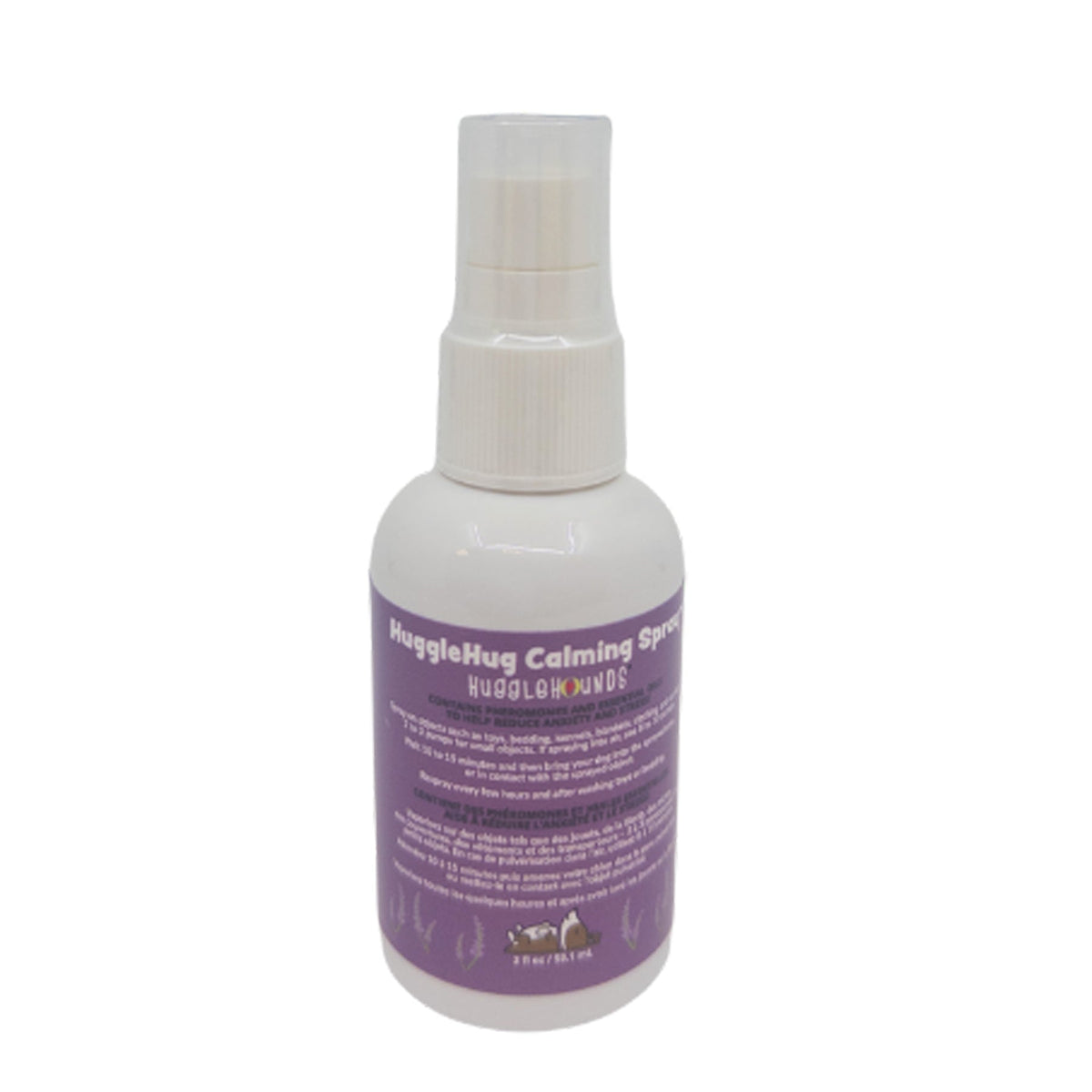 HuggleHug Lavender Dog Toy and Calming Spray Set