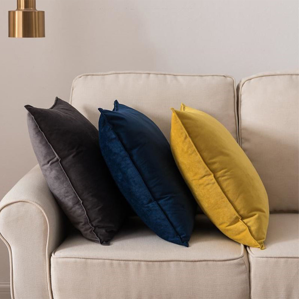 Velvet Throw Pillow with Insert, 20 x 20 in