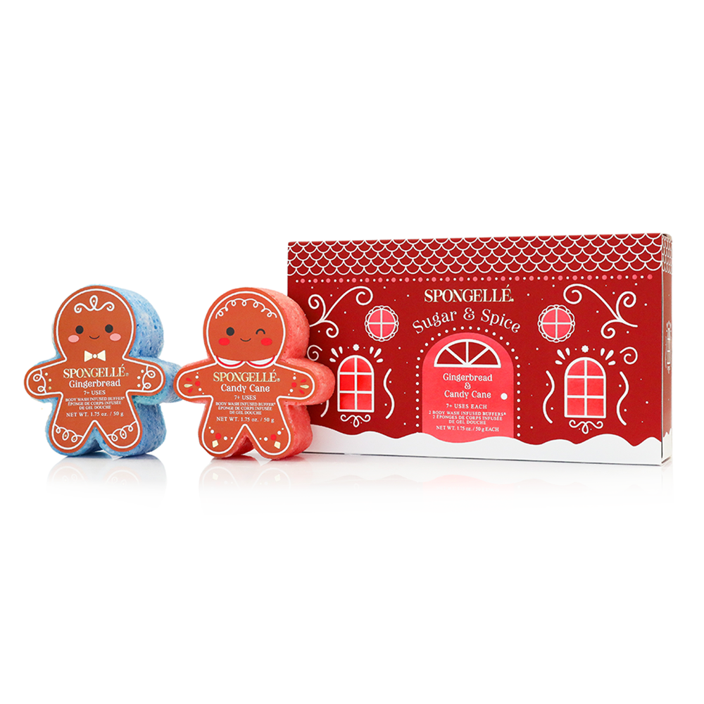 Sugar and Spice Gingerbread Bath Gift Set