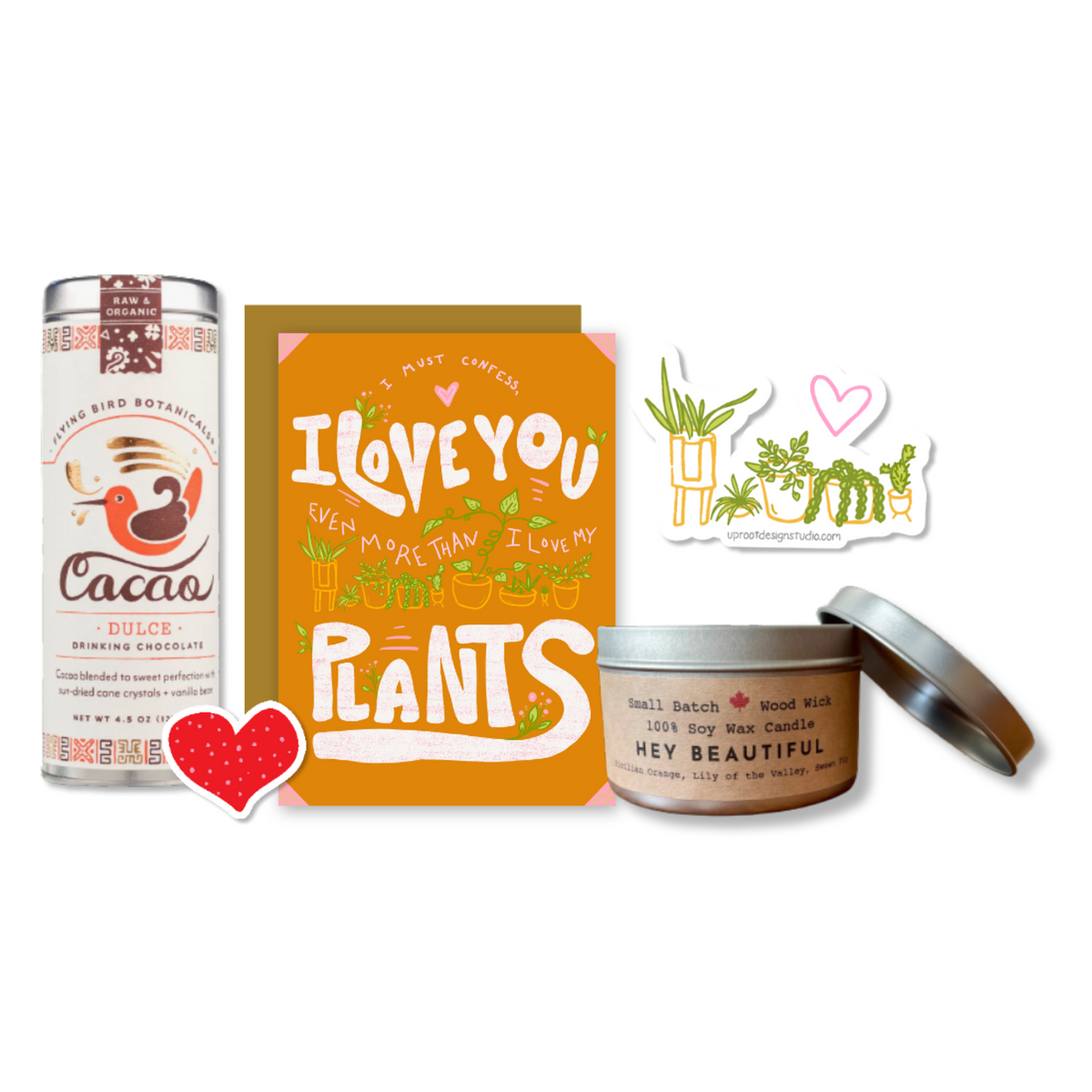 Hot Chocolate and Soy Candle Gift Box
