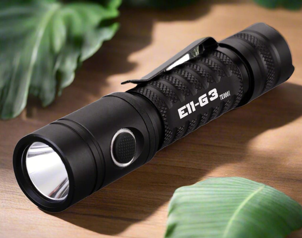 Powertac E11 Gen3 Rechargeable Flashlight, 2,020 Lumens