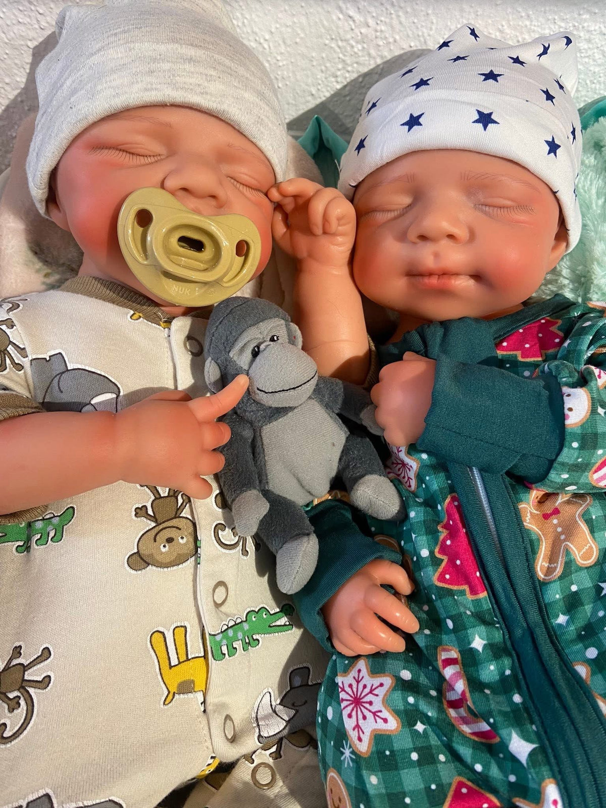 Hendrix Full-Silicone Newborn Reborn Doll, 19 in