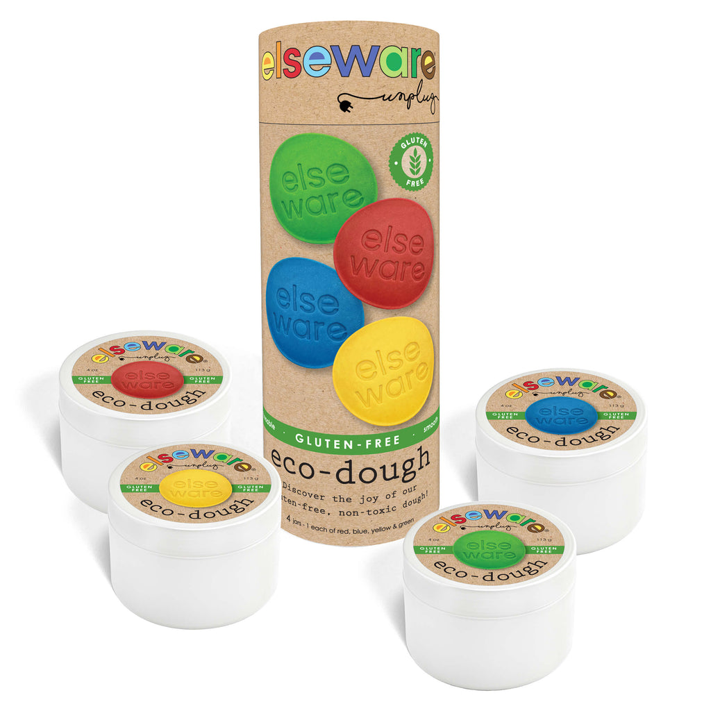 Eco-Dough Gluten-Free Play Dough, 4-Pack