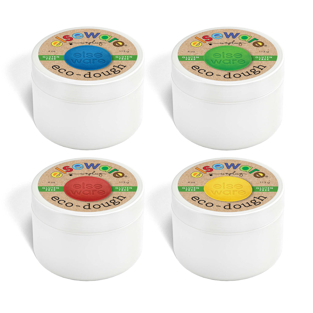 Eco-Dough Gluten-Free Play Dough, 4-Pack
