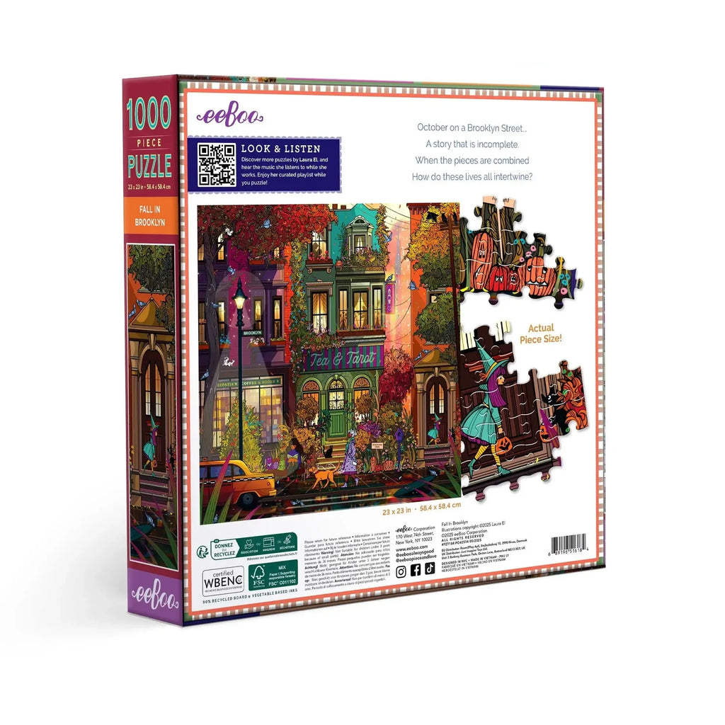 Fall in Brooklyn Jigsaw Puzzle, 1000 Pieces