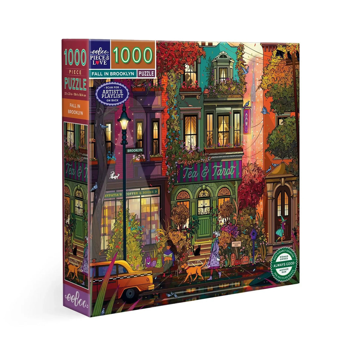 Fall in Brooklyn Jigsaw Puzzle, 1000 Pieces