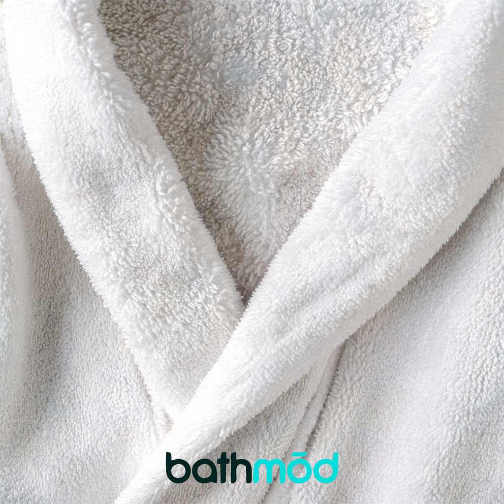 Organic Cotton Bathrobe and Slipper Gift Set