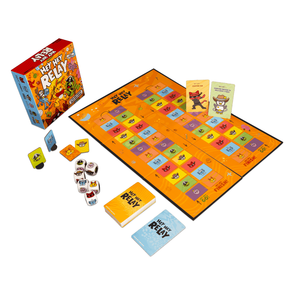 Hey Hey Relay Team Party Game