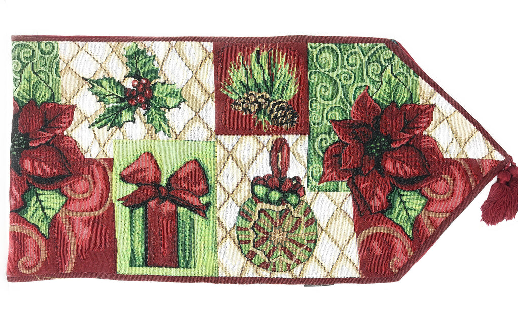 Holiday Tidings Christmas Table Runner