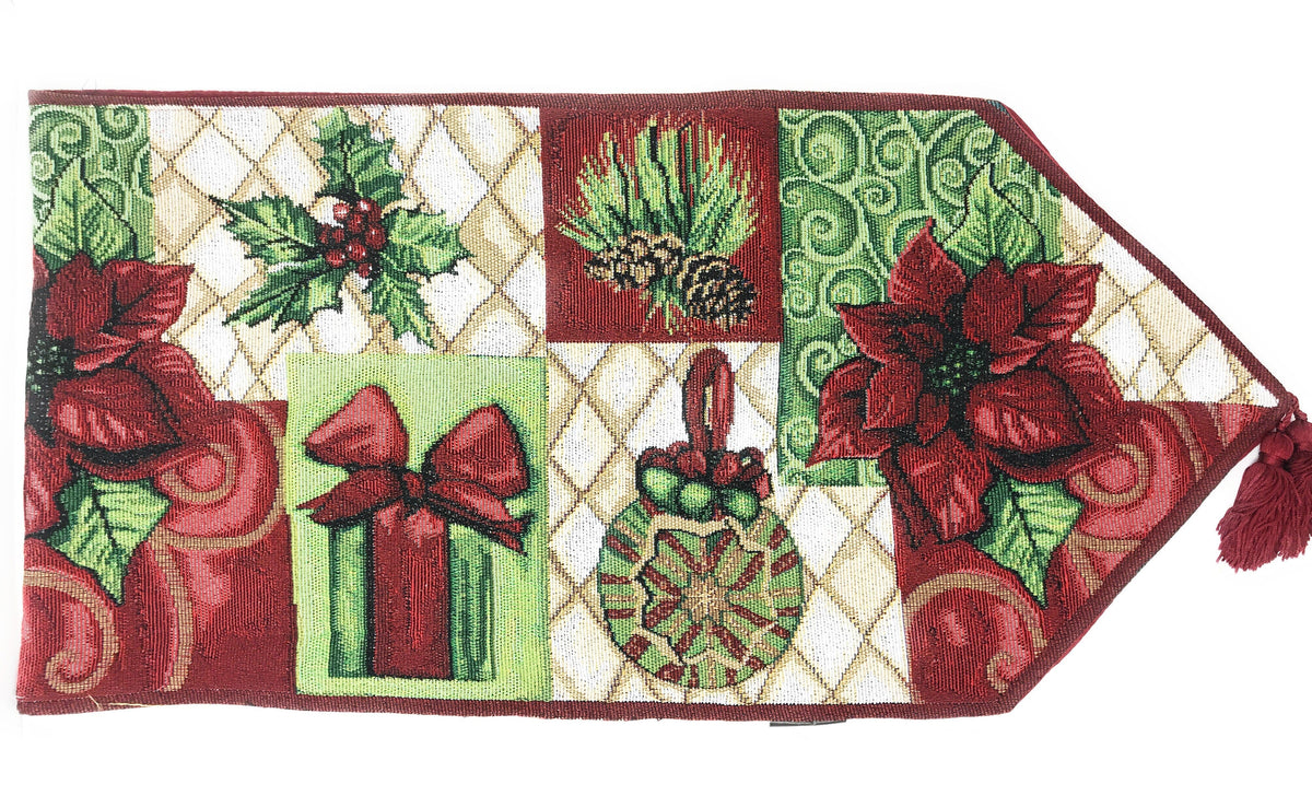 Holiday Tidings Christmas Table Runner