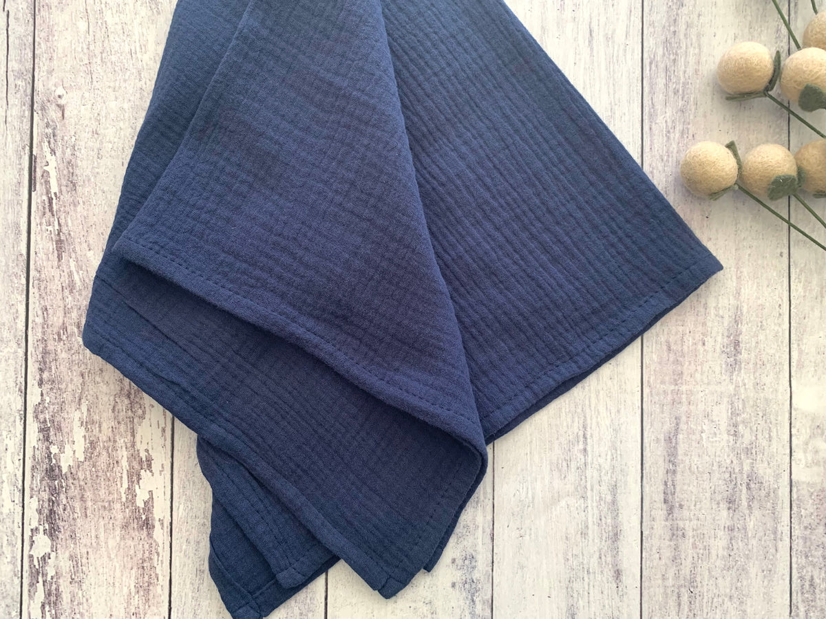 Cotton Crinkle Cloth Napkins, Set of 4