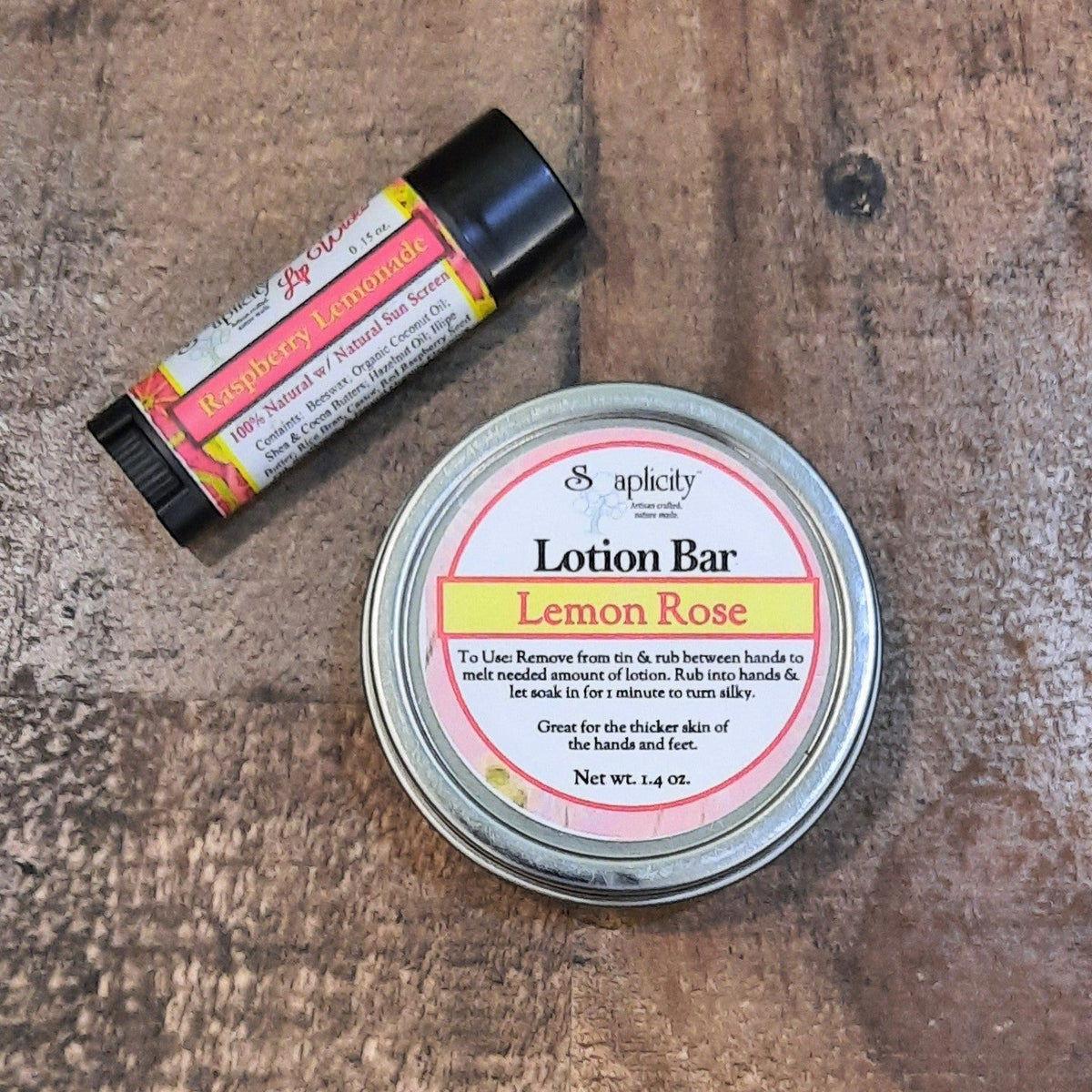 Lip Balm and Lotion Gift Set
