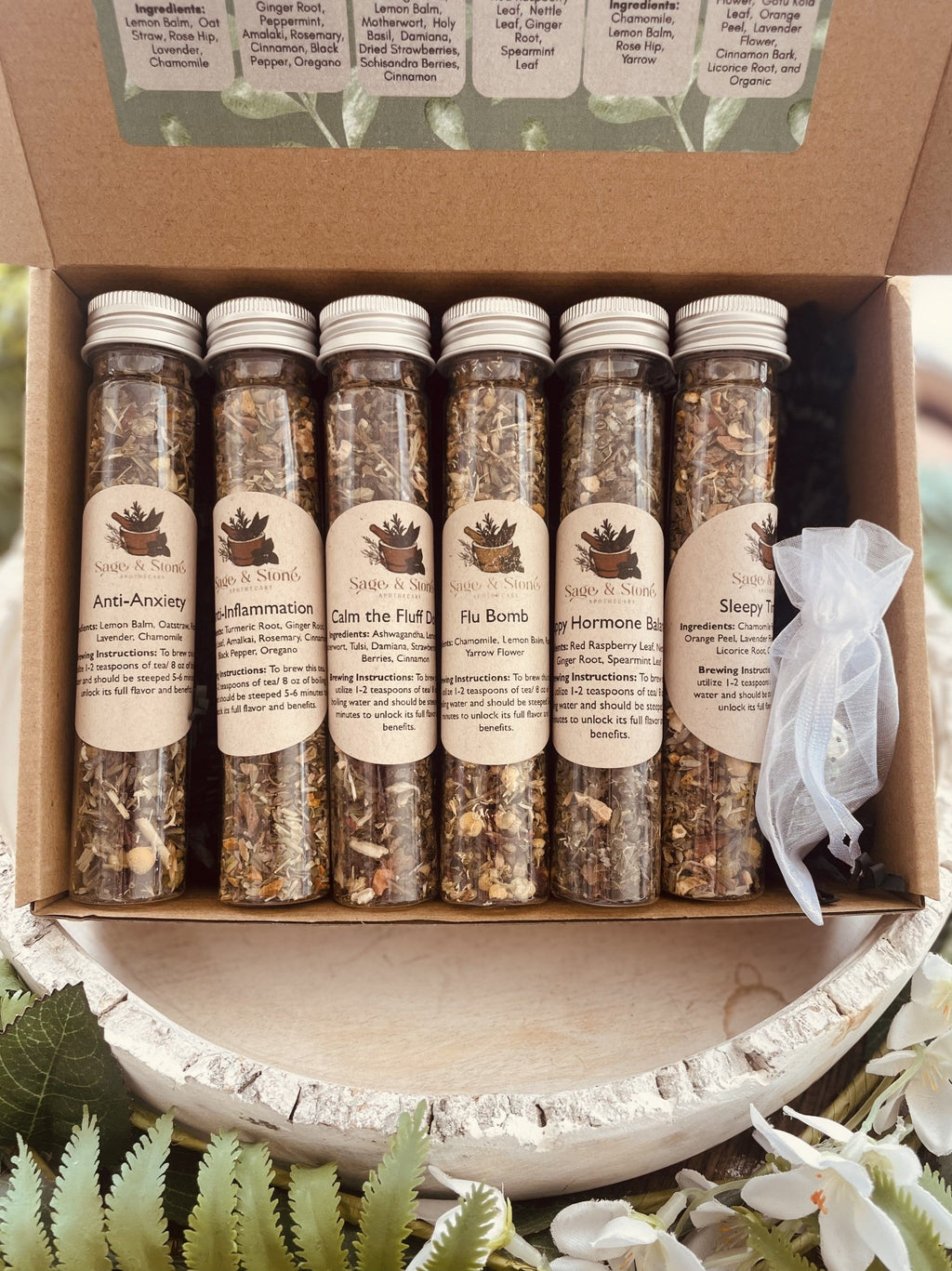 Herbal Tea Sampler Gift Set
