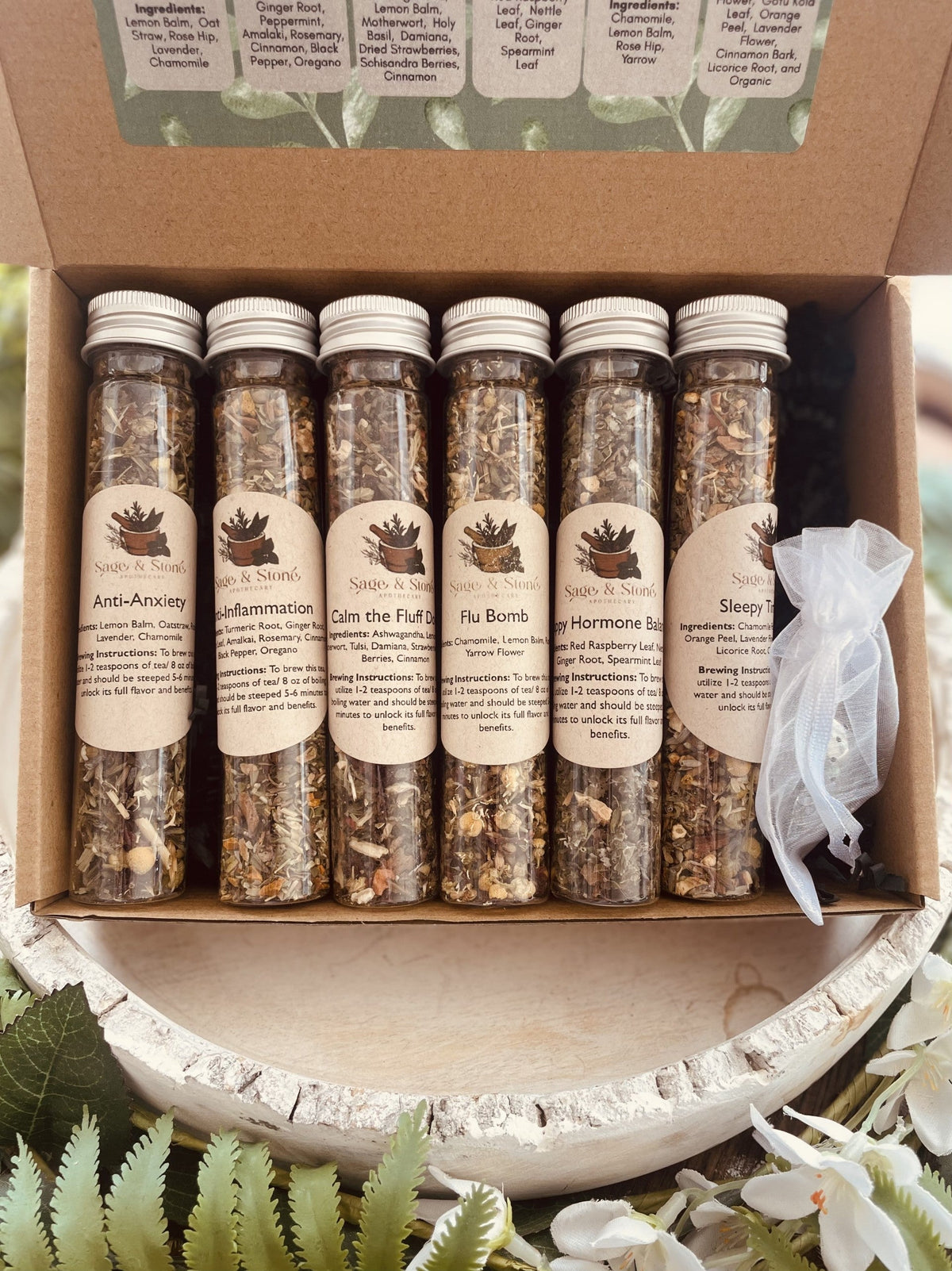 Herbal Tea Sampler Gift Set