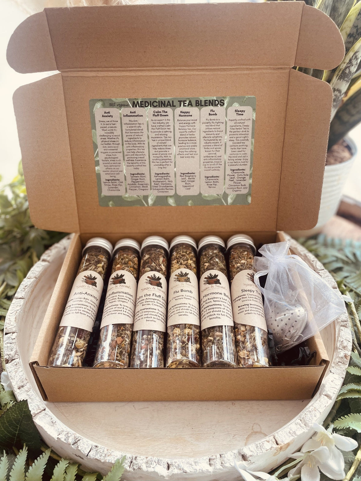 Herbal Tea Sampler Gift Set