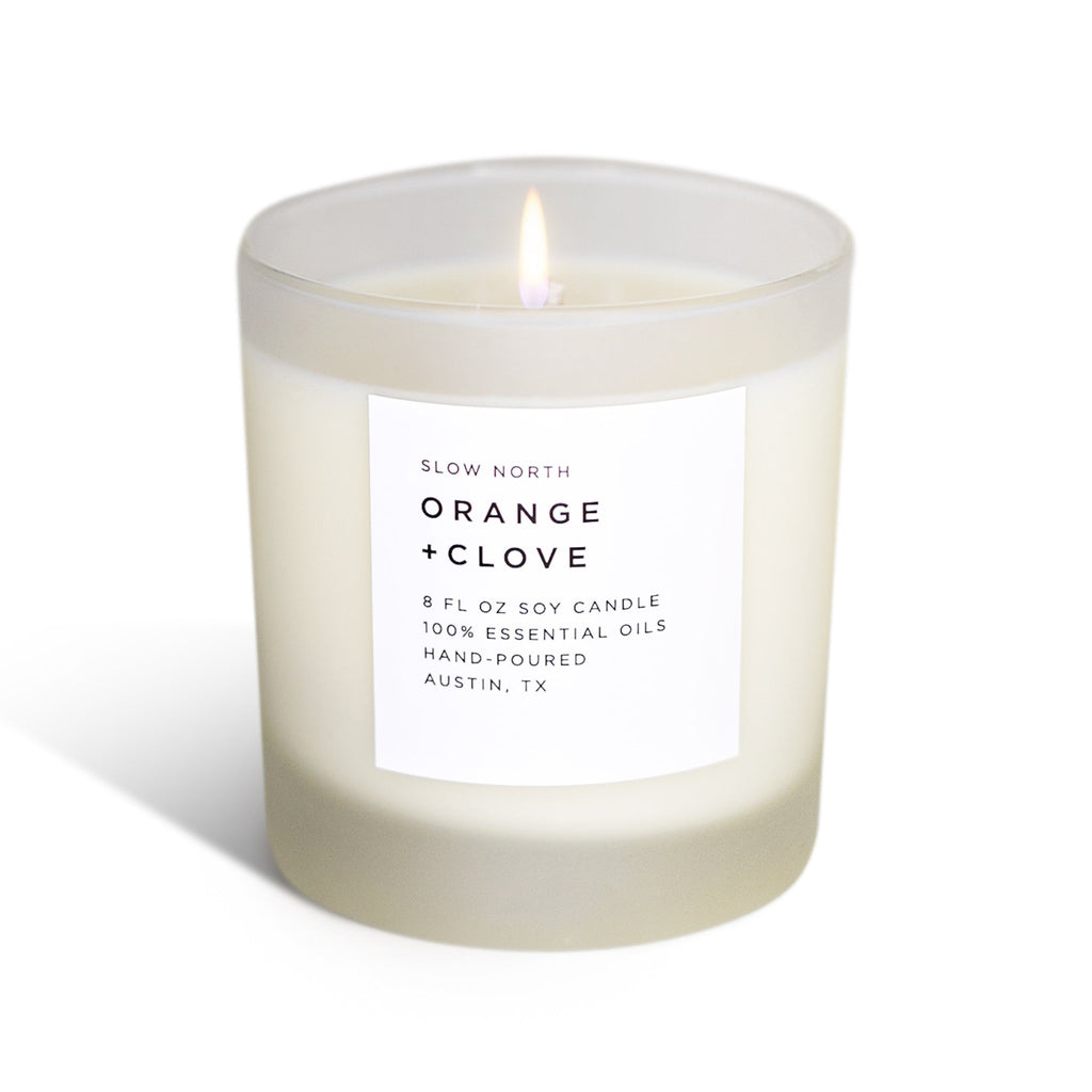 Orange and Clove Soy Candle