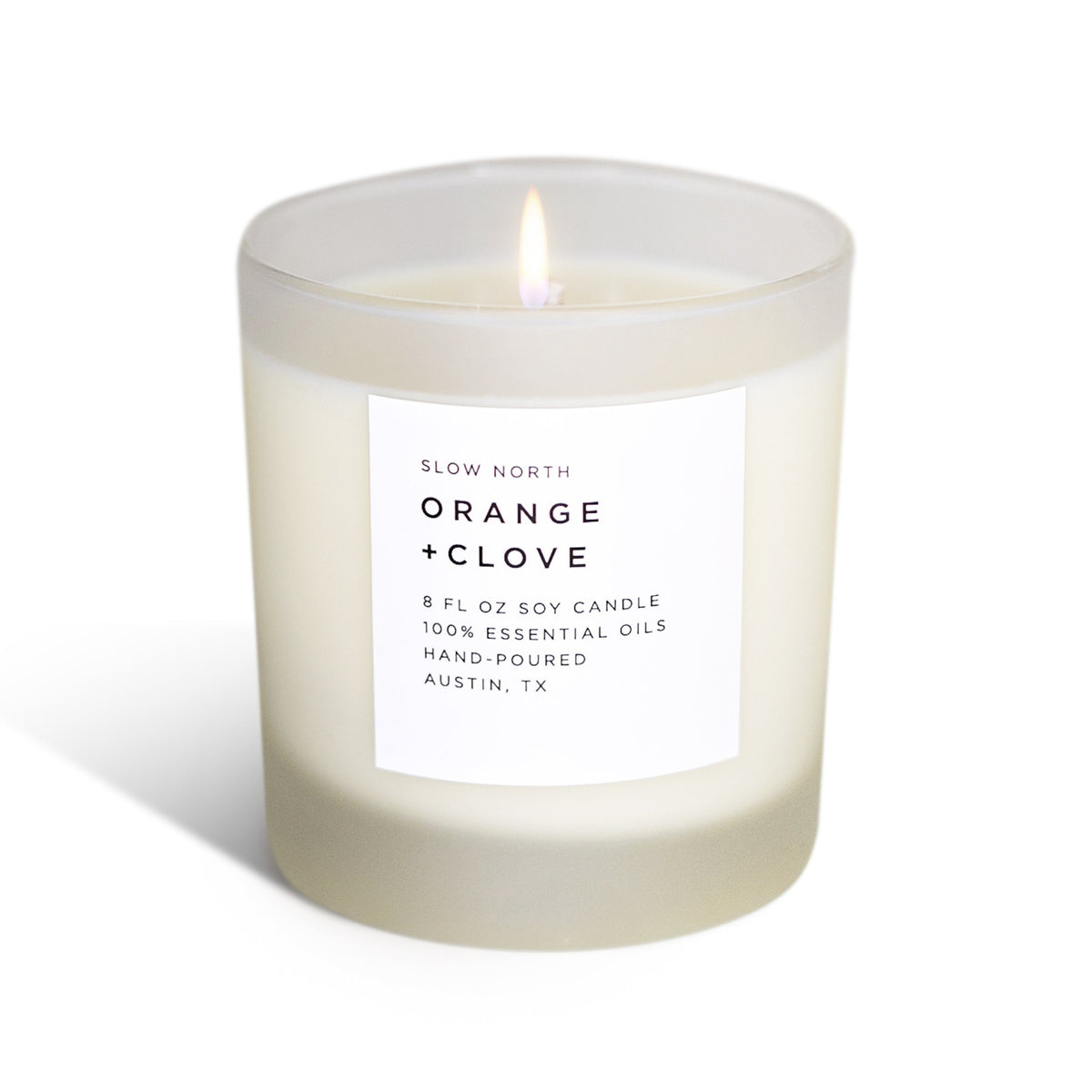 Orange and Clove Soy Candle