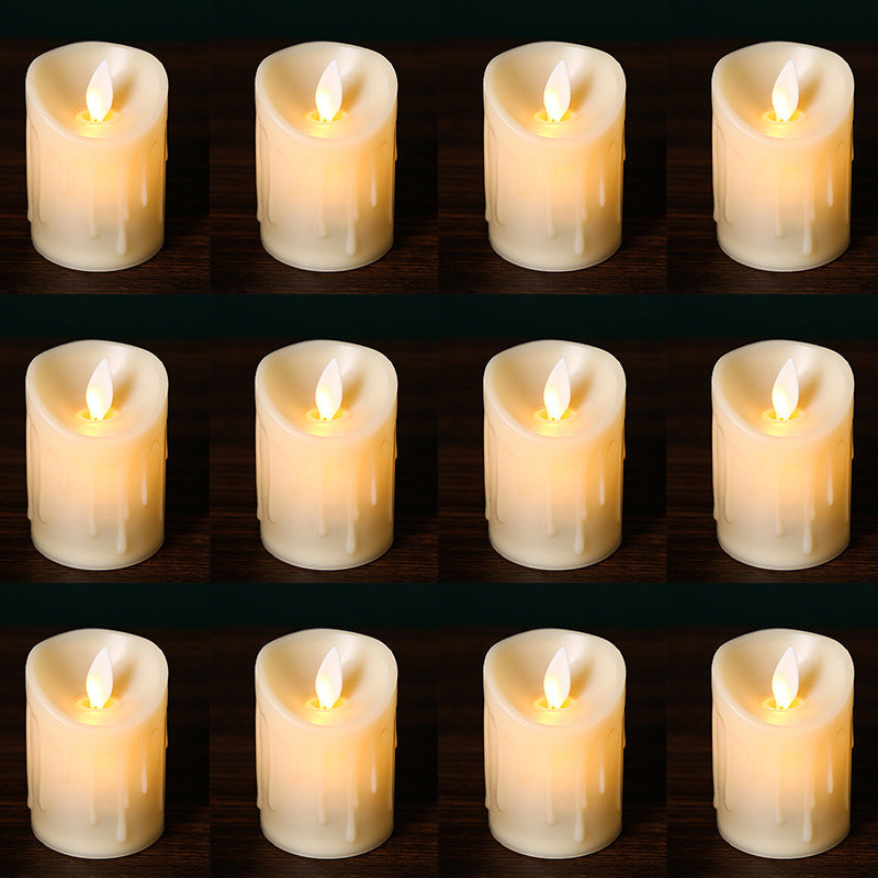 Flameless LED Candles and Votives, Optional Remote