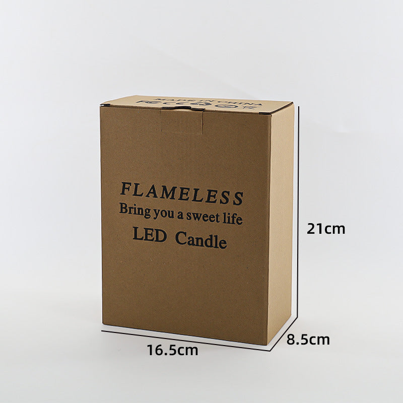 Flameless LED Pillar Candles, Swing or Still Flame