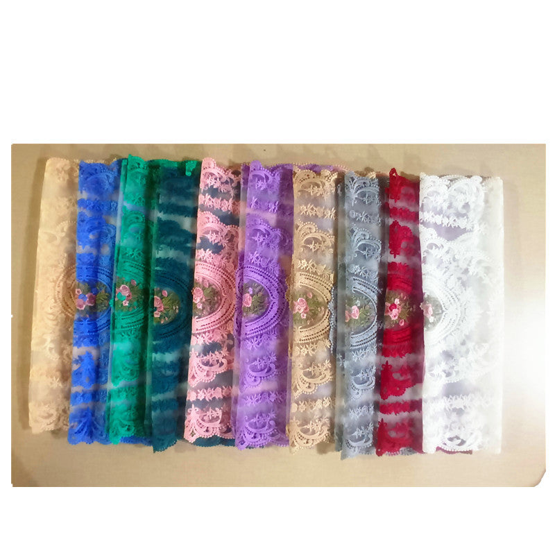 Vintage Embroidered Lace Placemat