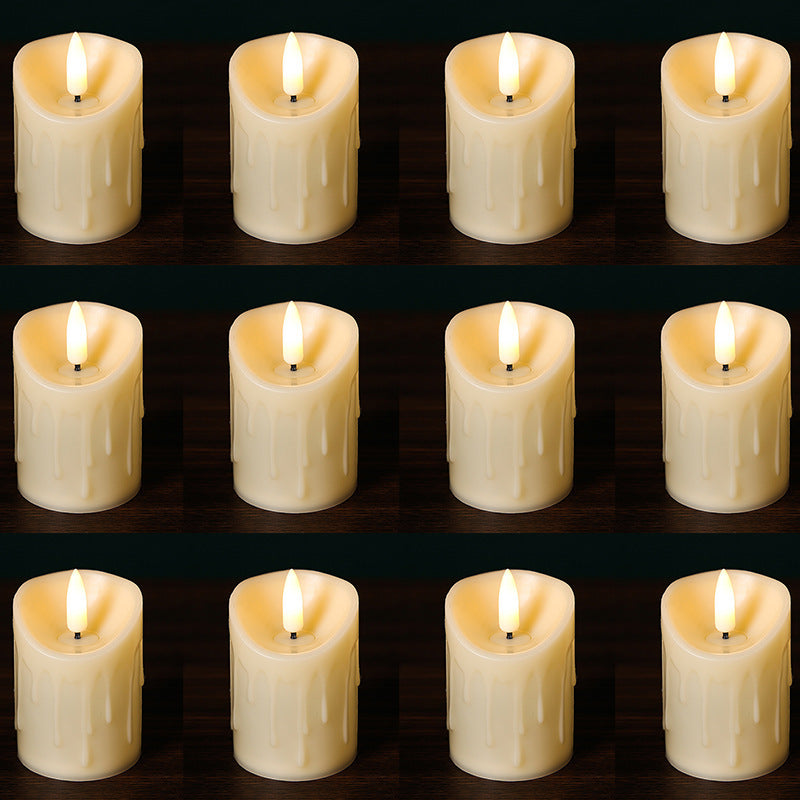 Flameless LED Candles and Votives, Optional Remote