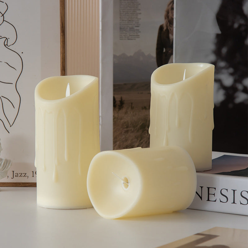 Flameless LED Candles and Votives, Optional Remote