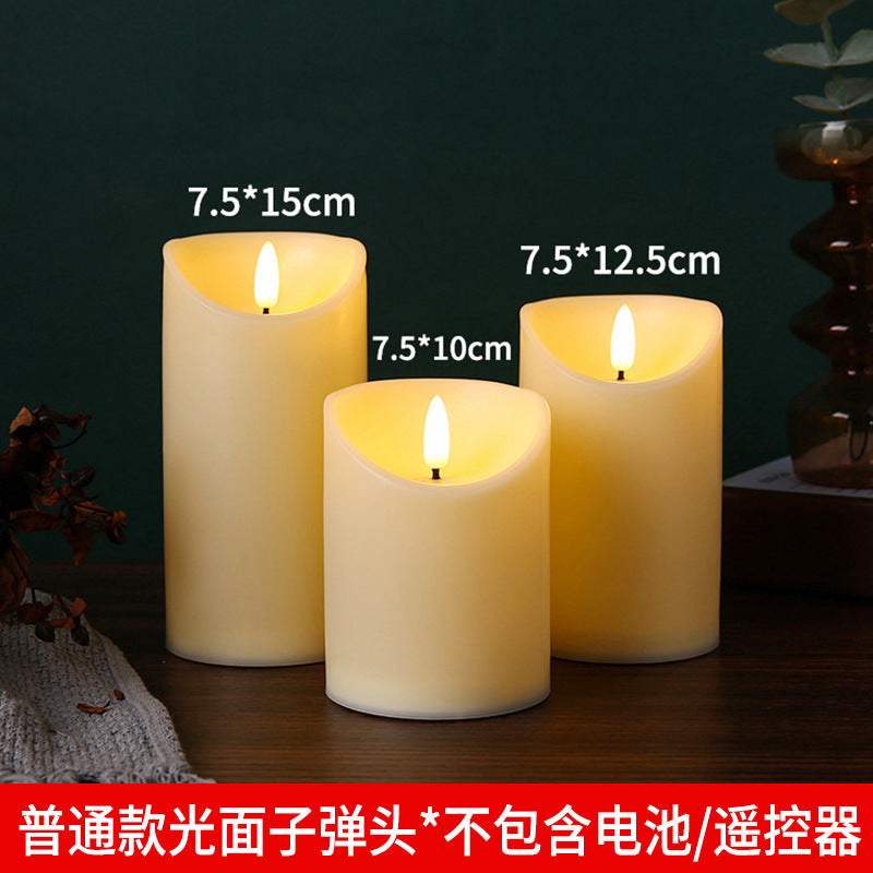 Flameless LED Candles and Votives, Optional Remote
