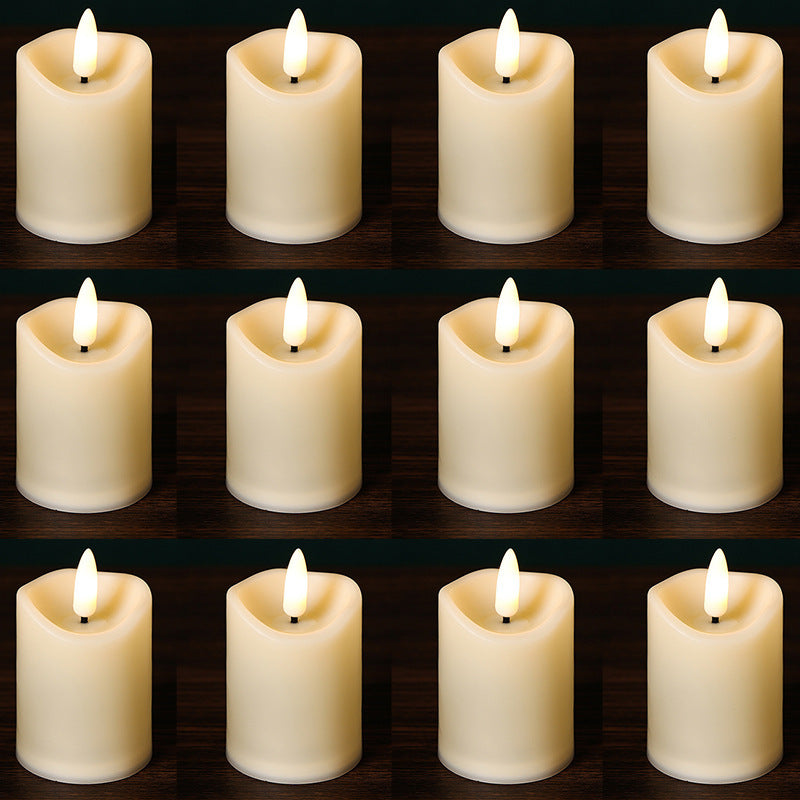 Flameless LED Candles and Votives, Optional Remote