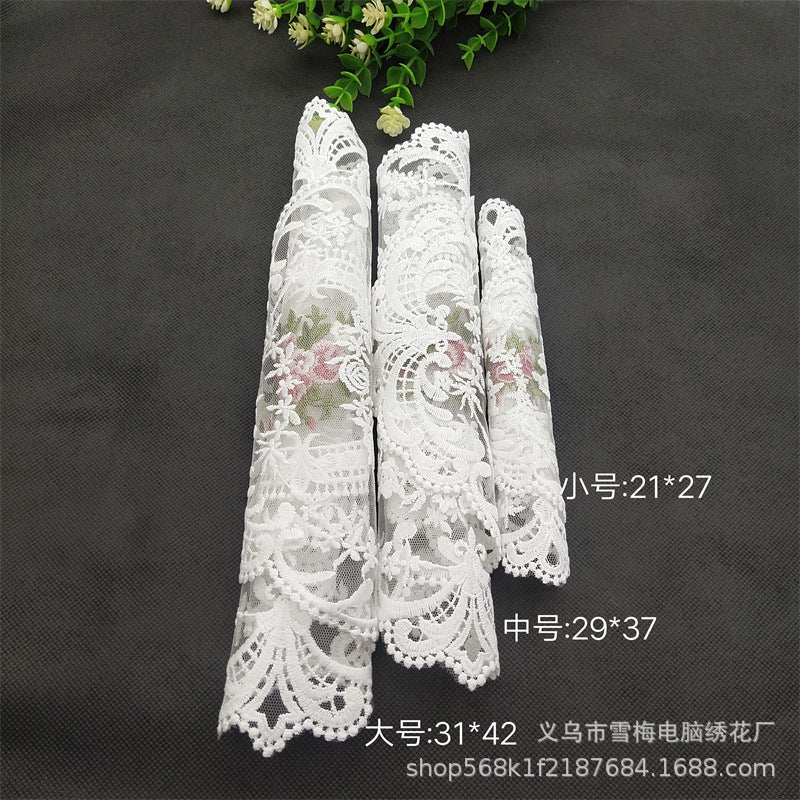 Vintage Embroidered Lace Placemat