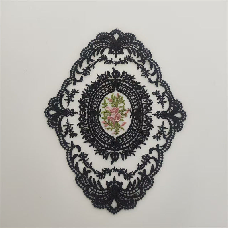 Vintage Embroidered Lace Placemat