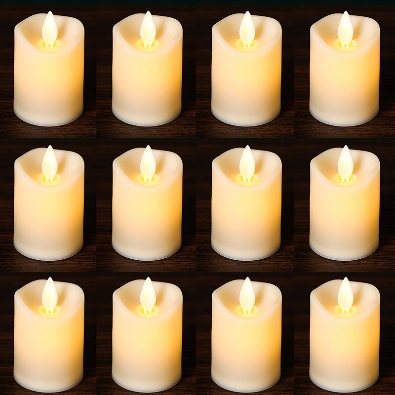 Flameless LED Candles and Votives, Optional Remote