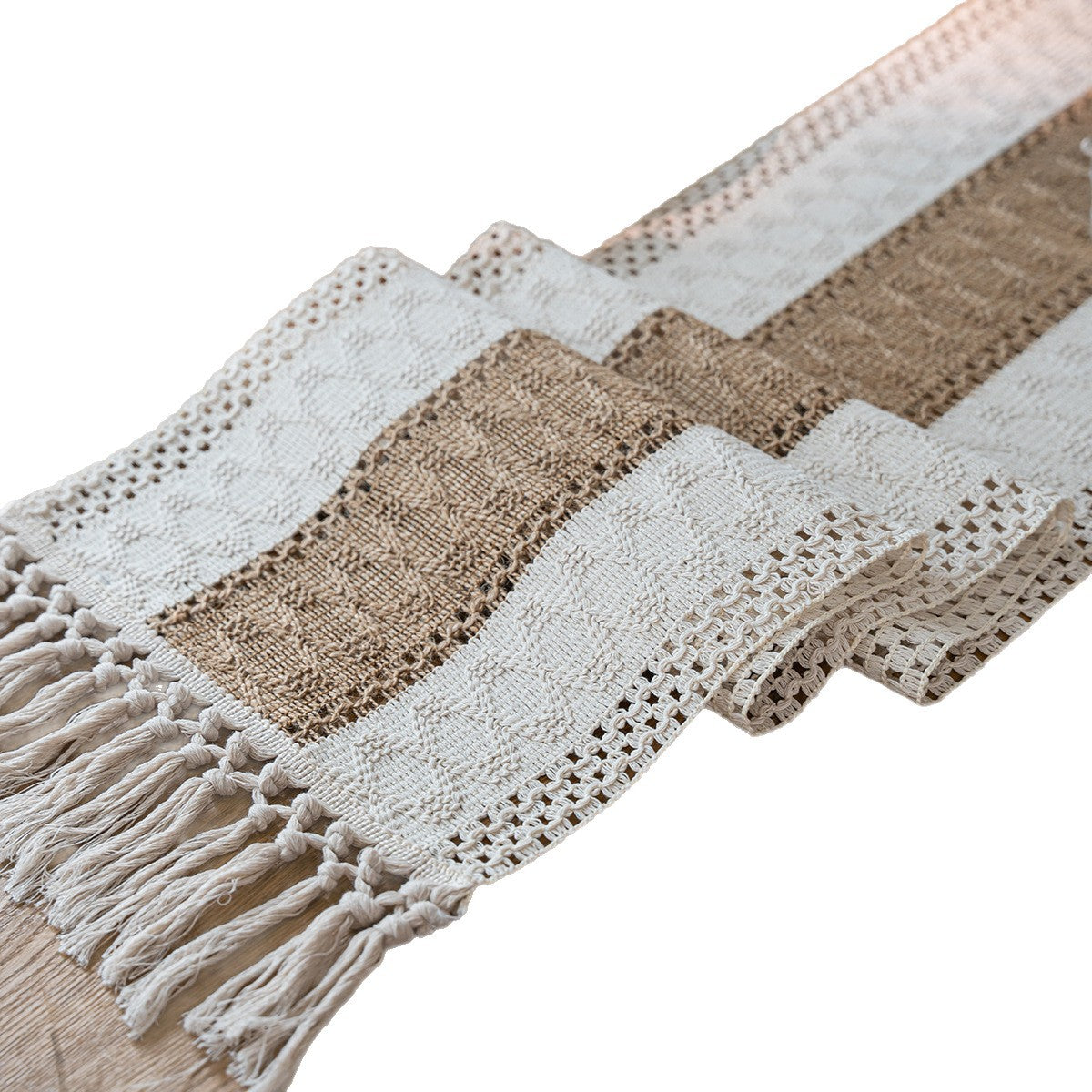 Cotton-linen table runner