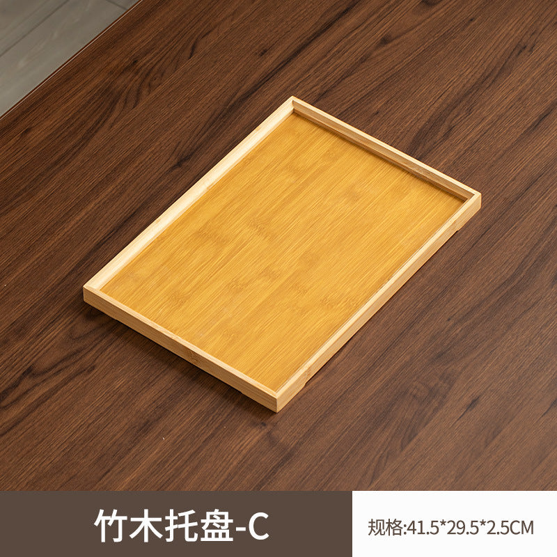 Bamboo serving tray