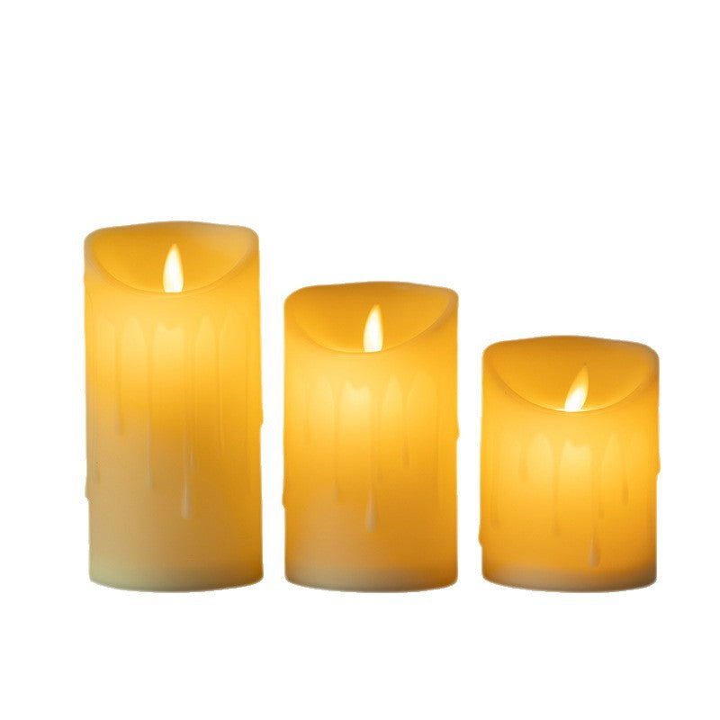 Flameless LED Candles and Votives, Optional Remote