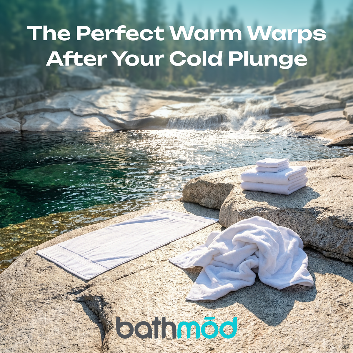 Luxury Organic Cotton Bath Towel Set, 6 Pieces